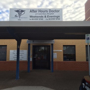 Canterbury After Hours Clinic at Canterbury Hospital